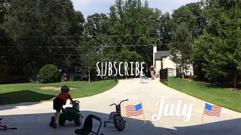 Drifting In da front yard in July
