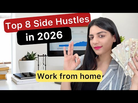 Thumbnail for TOP 8 side hustles in 2026 | Work from home
