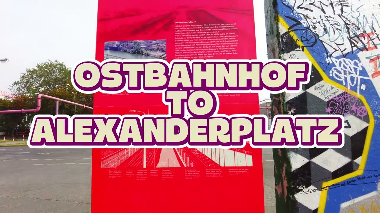 S BAHN - OSTBAHNHOF TO ALEXANDERPLATZ