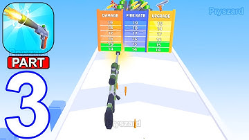 Gun Run - Gameplay Walkthrough Part 3 Tutorial Levels 23-30 Gun Run 3D Game (Android, iOS)