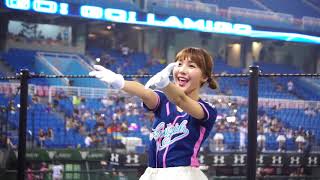 20180907 Lamigo 8局上 Lamigirls 紅豆 陳玟伶 LED時間 (林俊傑 JJ Lin【期待你的愛 Longing】)