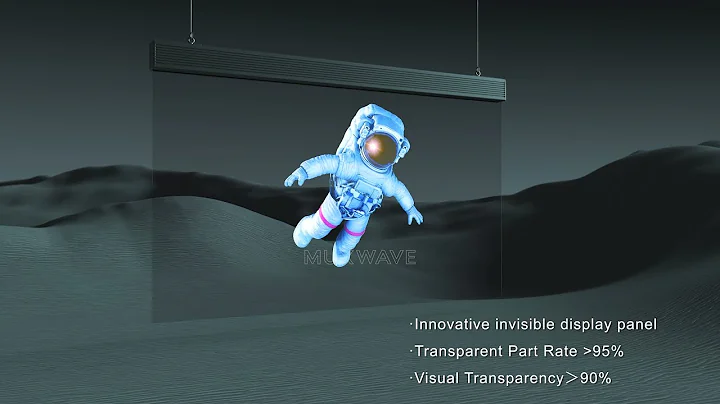 Muxwave Holographic Transparent Led Screen 3D Led Display Video Wall Digital Signage P Series