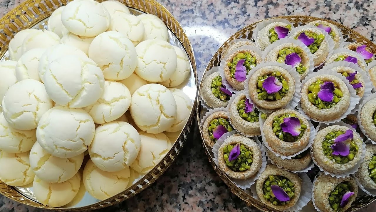 غريبة تركية لذيدة و هشيشة كدوب في الفم مع  تحضير حلوة لوز بدون عجين😍🤩