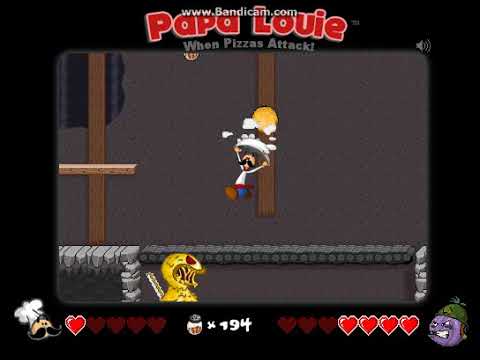 PAPA LOUIE: WHEN PIZZAS ATTACK Gameplay Walkthrough FULL GAME (4K 60FPS) No  Commentary 