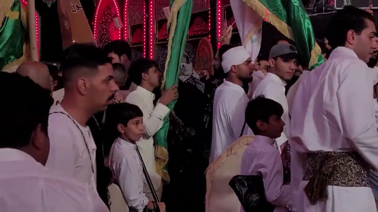 Ashura Commemoration Muharram 1446 Jul 2024 Najaf, Karbala, Kadhmain, Samarrah vid by Aunali Khaku