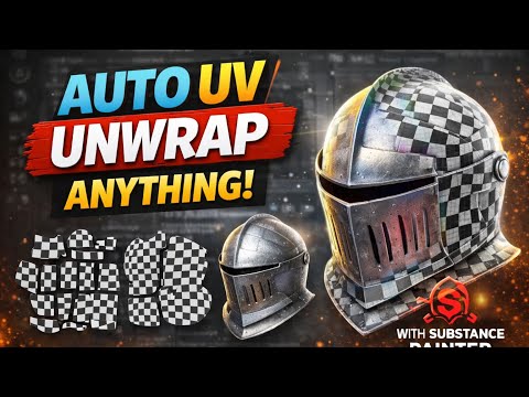 What Does Auto Unwrap Do In Substance Painter