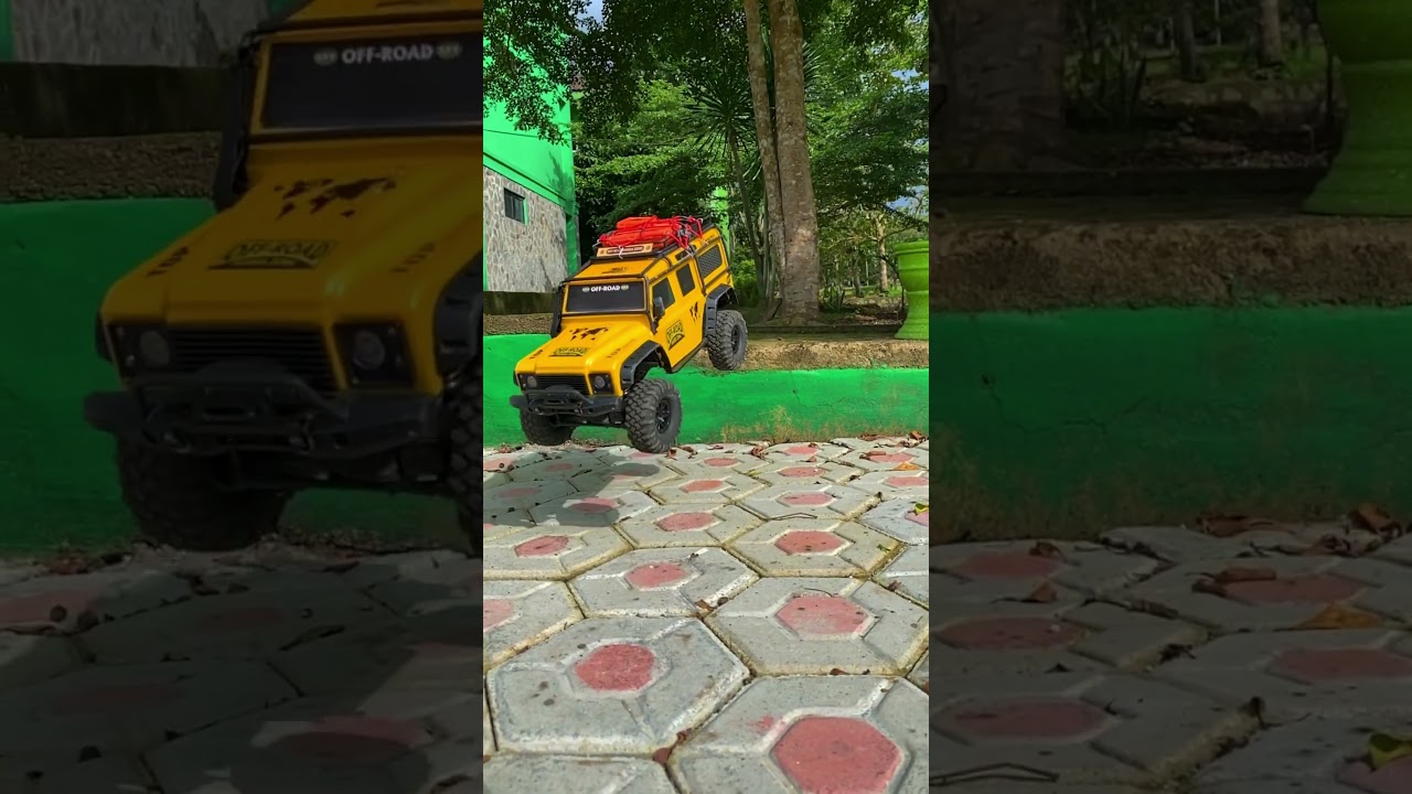 Awesome Land Rover | RC HB ZP1005 1/10 Scale | RC Adventure & Offroad Indonesia | RCgasm