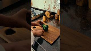 This Teakwood Chopping Board Just Made Cooking Feel Luxury ✨🪵 #chopping board #shortsvideo