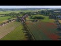 Einmalige Uckermark:  Criewen = Roter Mohn in einem Feld + Luftaufnahmen mit einer DJI-Phantom 4!