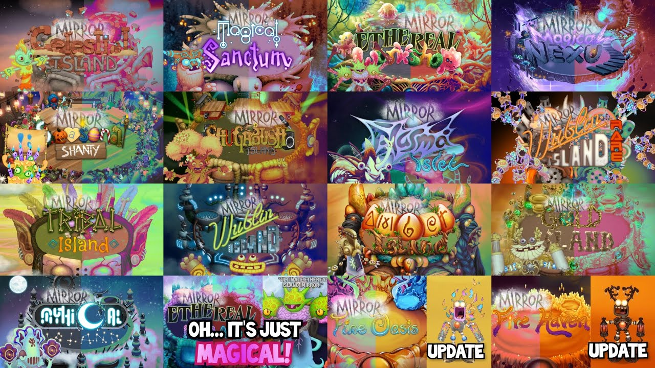 All FANMADE Mirror Islands 2025.04.02 - Full Songs | My Singing ...