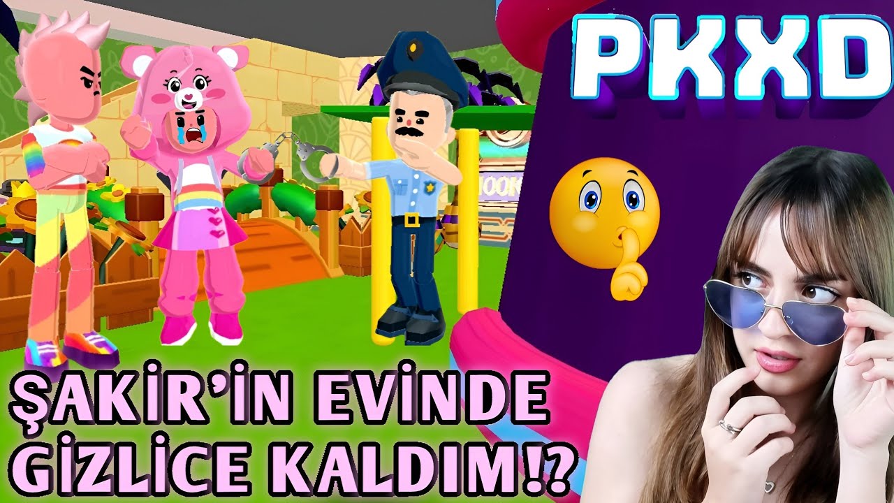 PK XD ŞAKİR'İN EVİNDE GİZLİCE KALDIK🤫 HEPİMİZİ KANDIRMIŞ😱 MAYA YAKALANDI😲 | ÖZGÜŞ TV