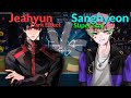 The Spike - Volleyball ! 3x3 ! Jeahyun Dark Effect Vs Sanghyeon Super Star ! Gameplay