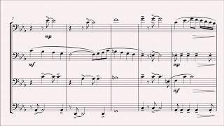 Fly Me To The Moon - Bart Howard (Trombone Quartet arrangement)