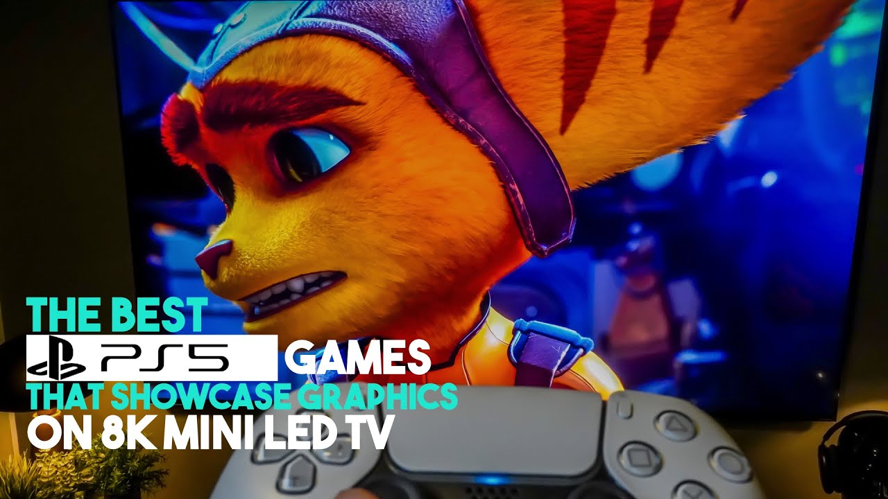 The Best PS5 Game Graphics on One of the Best NEW TV's | LG QNED99 Mini LED 8K TV