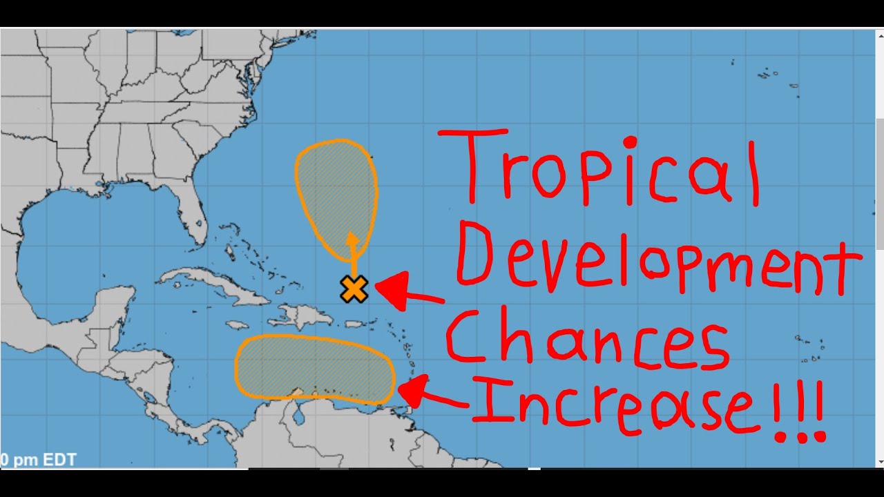 Tropical Development now likely in the Caribbean! Flood threat to ...