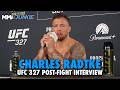 Charles Radtke explains Joe Rogan interview where he gave shout out to aunt | UFC 327