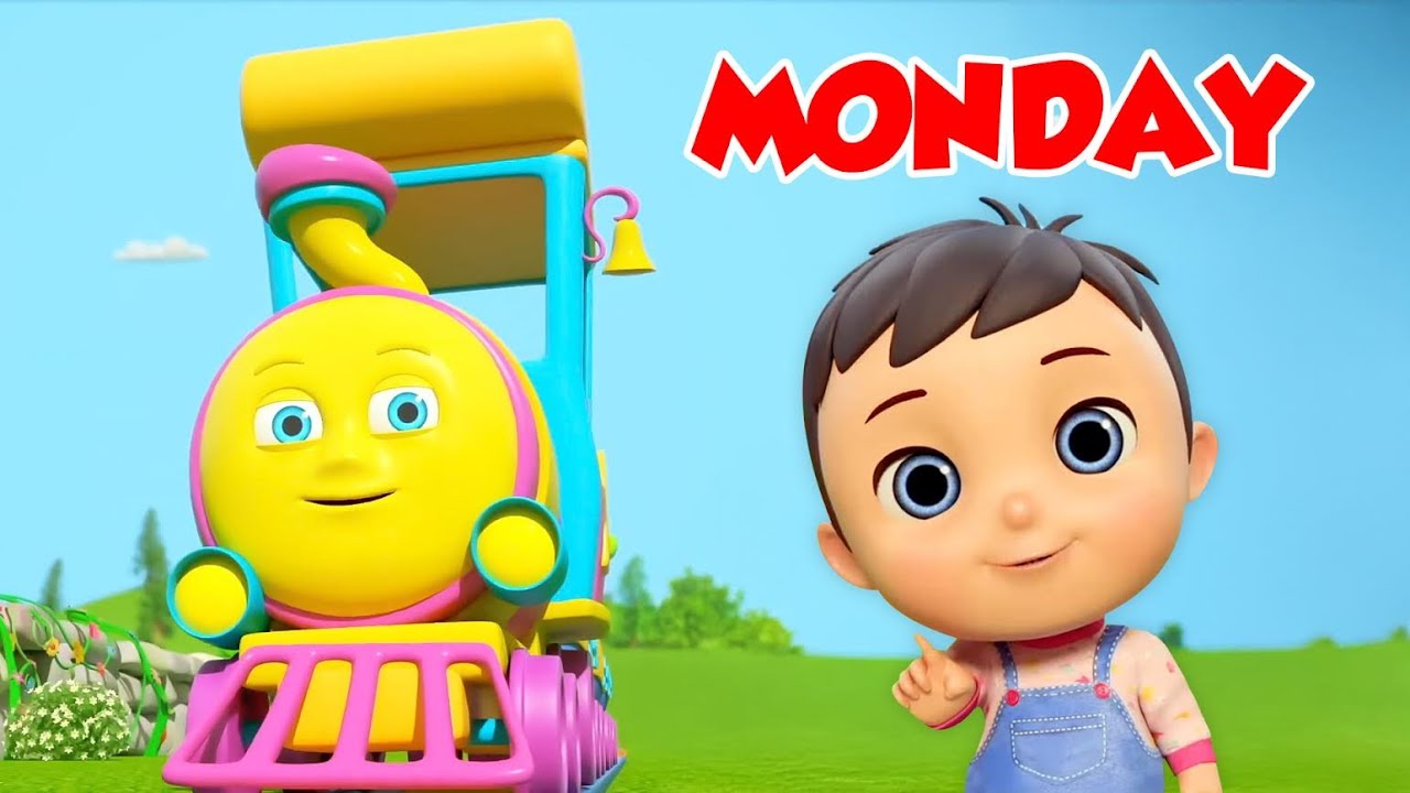Days Of Week - Kids Learning Videos & Nursery Rhymes with Huffy Puffy
