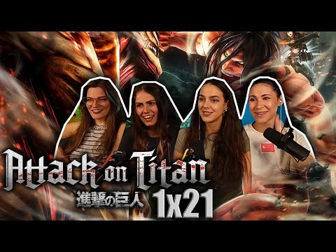 Attack on Titan 1x21: From You, 2000 Years Ago REACTION
