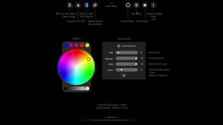 Inspirit software tutorial (Kaleidoscope / Mandala application) screenshot 1