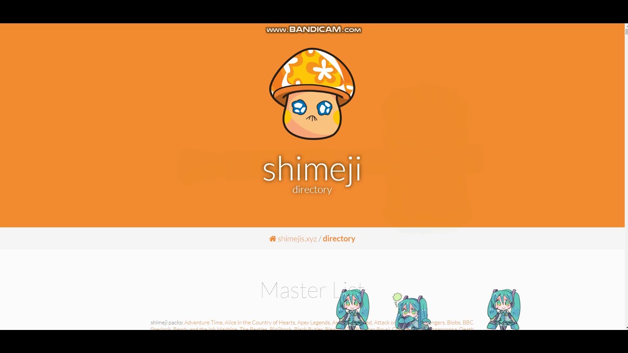 Shimeji Shimeji