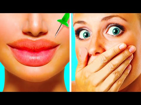 39 GIRLY HACKS || BEAUTY AND MAKEUP FAILS AND TRICKS