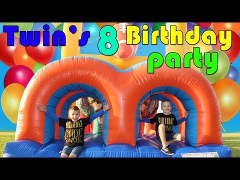 Chris & Zac's GIANT CANDY CARNIVAL Birthday Party!!