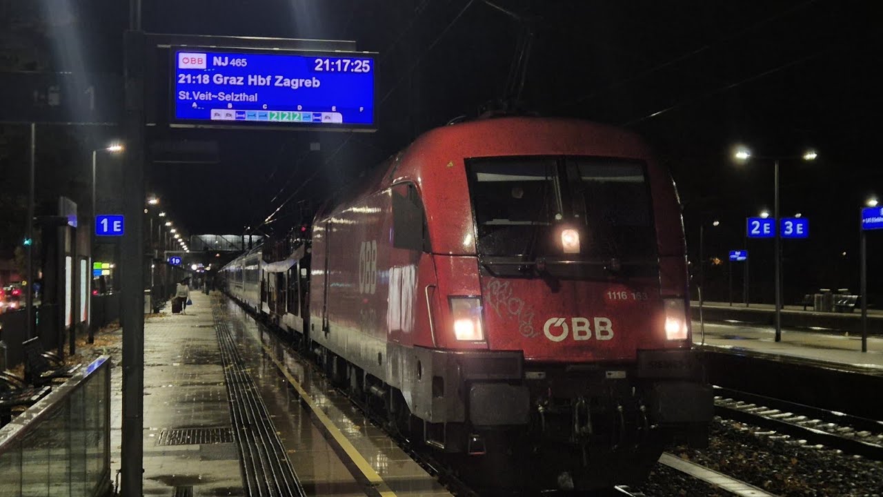 🇦🇹 Arlbergumleiter am Bahnhof Bregenz mit Nightjet 465, Vectron, Eurocity's, und mehr🇦🇹