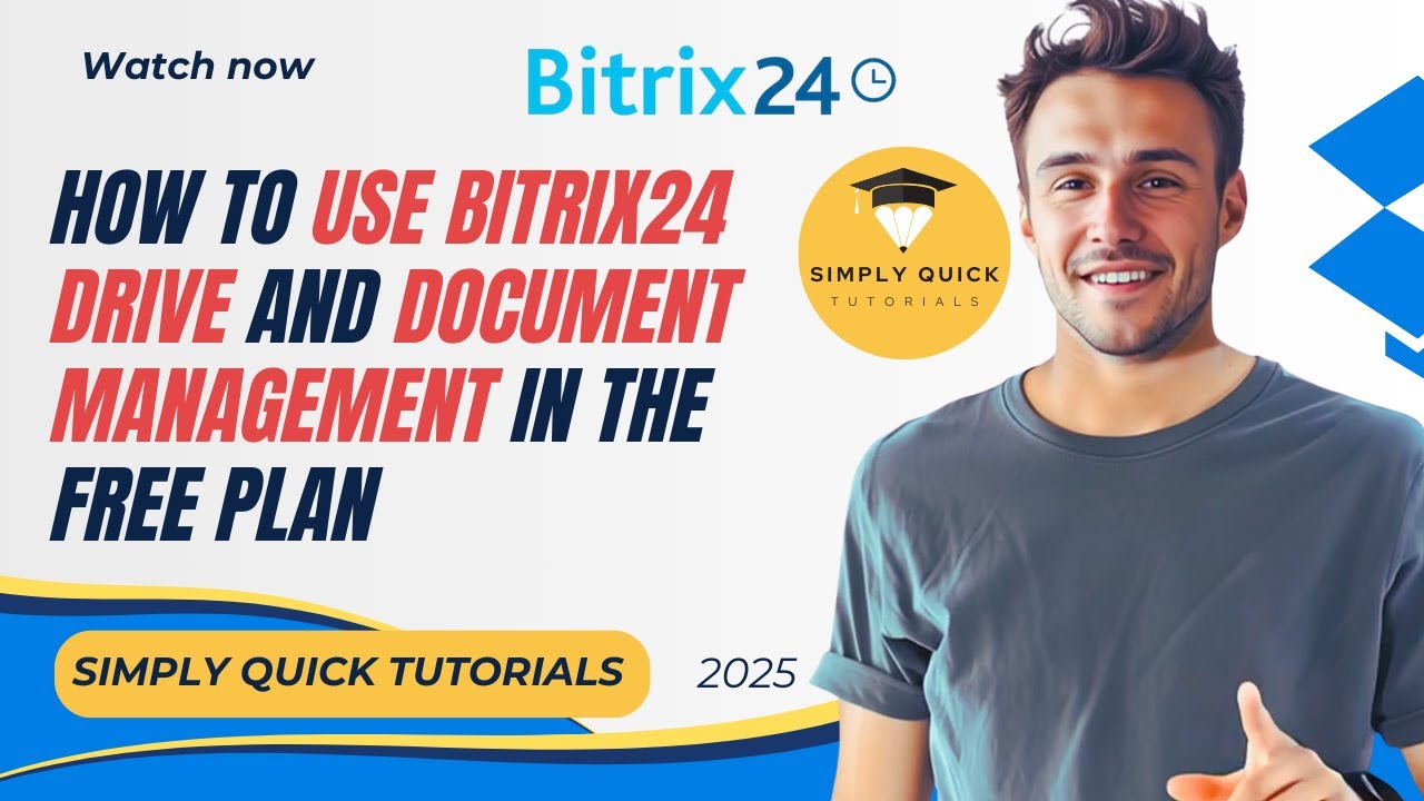 How to Use Bitrix24 Drive & Document Management 2025 (Free Plan) - YouTube