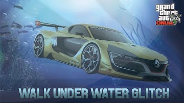 GTA 5 Online - HOW TO "WALK UNDERWATER GLITCH" WALK UNDERWATER ONLINE (GTA 5 1.20 Glitches) 1.22