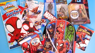 Spiderman Collection and Spidey and his Amazing Friends Toys | Unboxing