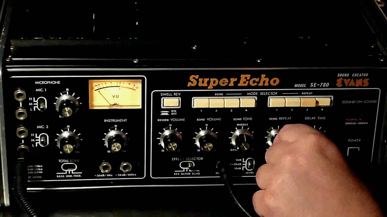 EVANS SE-780 "SUPER ECHO" bandecho