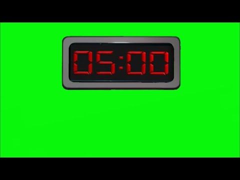 Green Screen Squid Game - Red Light Green Light - 5 minute timer