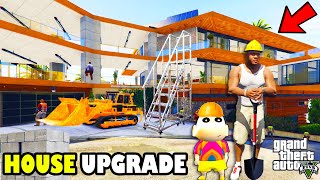 Franklin Finally Collects Money For Ultimate Modern Luxury House Upgrade GTA 5 | SHINCHAN and CHOP