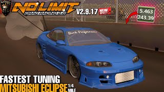 Latest Tune for Mitsubishi Eclipse 5.4 second in 1/4 mile no limit drag racing 2 V2.9.17