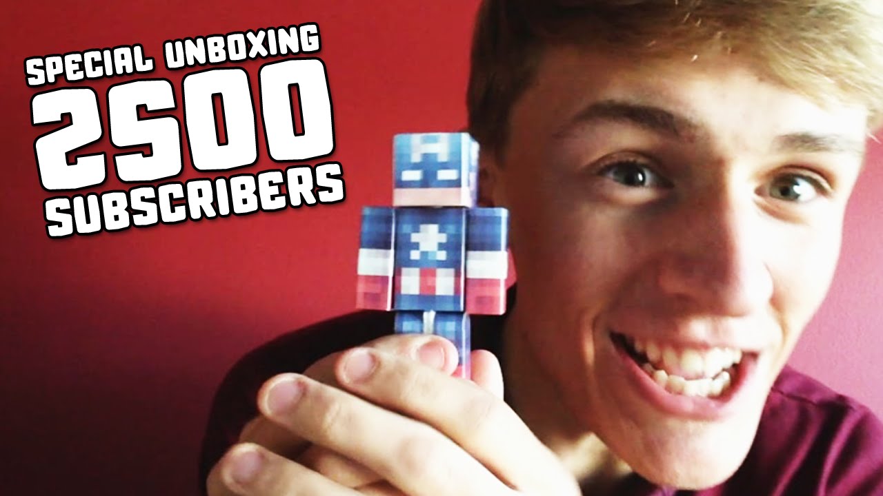2500 SUBSCRIBERS! - SeusCraft Unboxing! - Postcards!