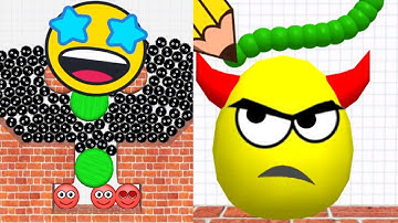 Draw To Smash: logic puzzle,Save The Dog, Draw Hero VS Hide Ball,Relaxing Games Update, viral video