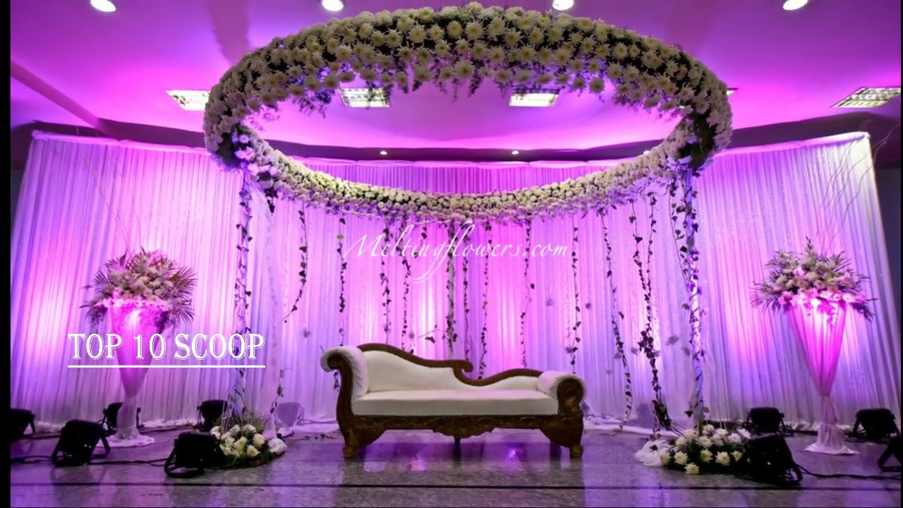 Top 10 Wedding Stage Decoration Ideas Youtube