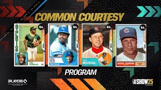 Common Courtesy Program: Players, Collection, &amp; Rewards
