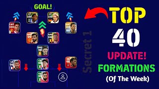 All Formations eFootball 2023 Mobile || Best Formation eFootball 2023 