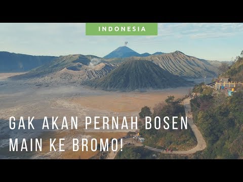 Bromo Mountain And Bromo Tengger National Park Drone Video [ Wisata Jawa Timur ]