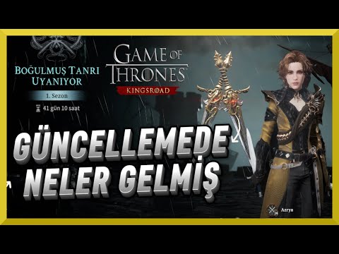 ⚔️ GAME OF THRONES KINGSROAD TÜRKÇE GÜNCELLEMEYE BAKIYORUZ
