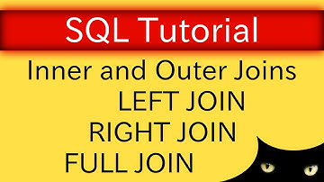 SQL Tutorial - Inner and OuterJoins: LEFT JOIN, RIGHT JOIN, FULL JOIN | Database Tutorial 5f