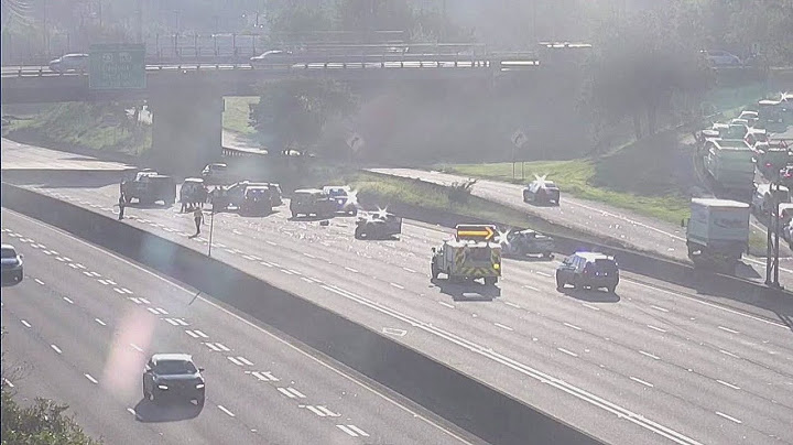 Mujer de la tercera edad muere en un accidente de varios vehículos en la I-85