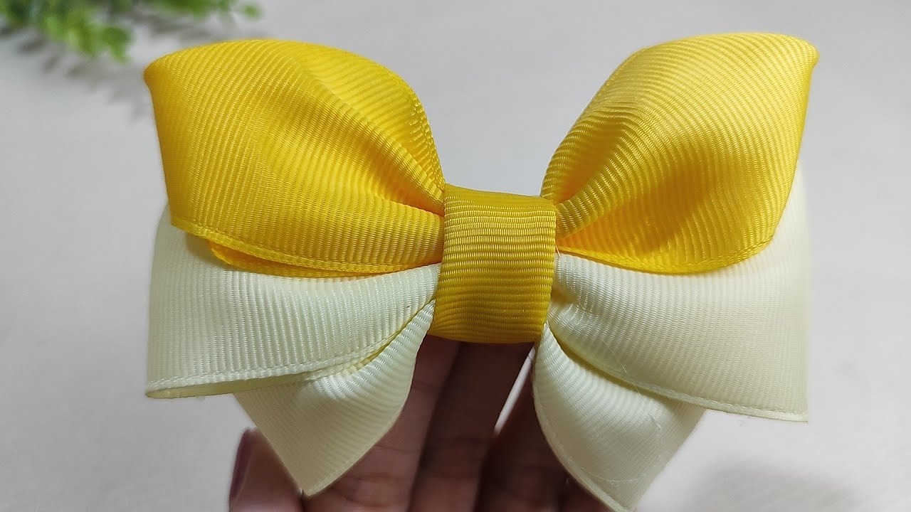 HOW TO MAKE RIBBON - YouTube