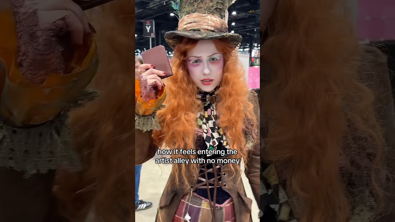 the artist alley is a dangerous place #cosplay #c2e2 #cosplayer #convention #comiccon