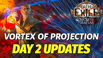 [PoE 3.26] Vortex of Projection Much Stronger Than I Expected - Day 2 Update | Archmage Hierophant