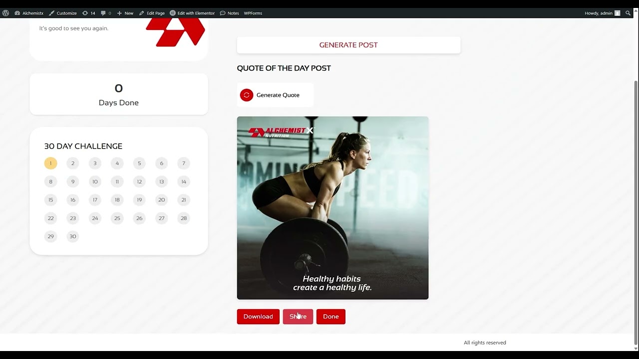 Calendar System for Social Media Posting – AI-Assisted Content & Tracking by Meister.