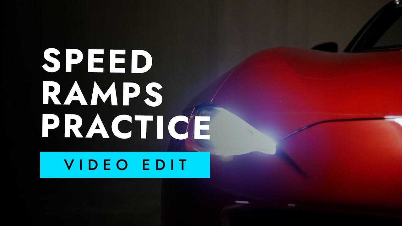 [Video Editing] Speed Ramp Practice: Red Sports Car - YouTube
