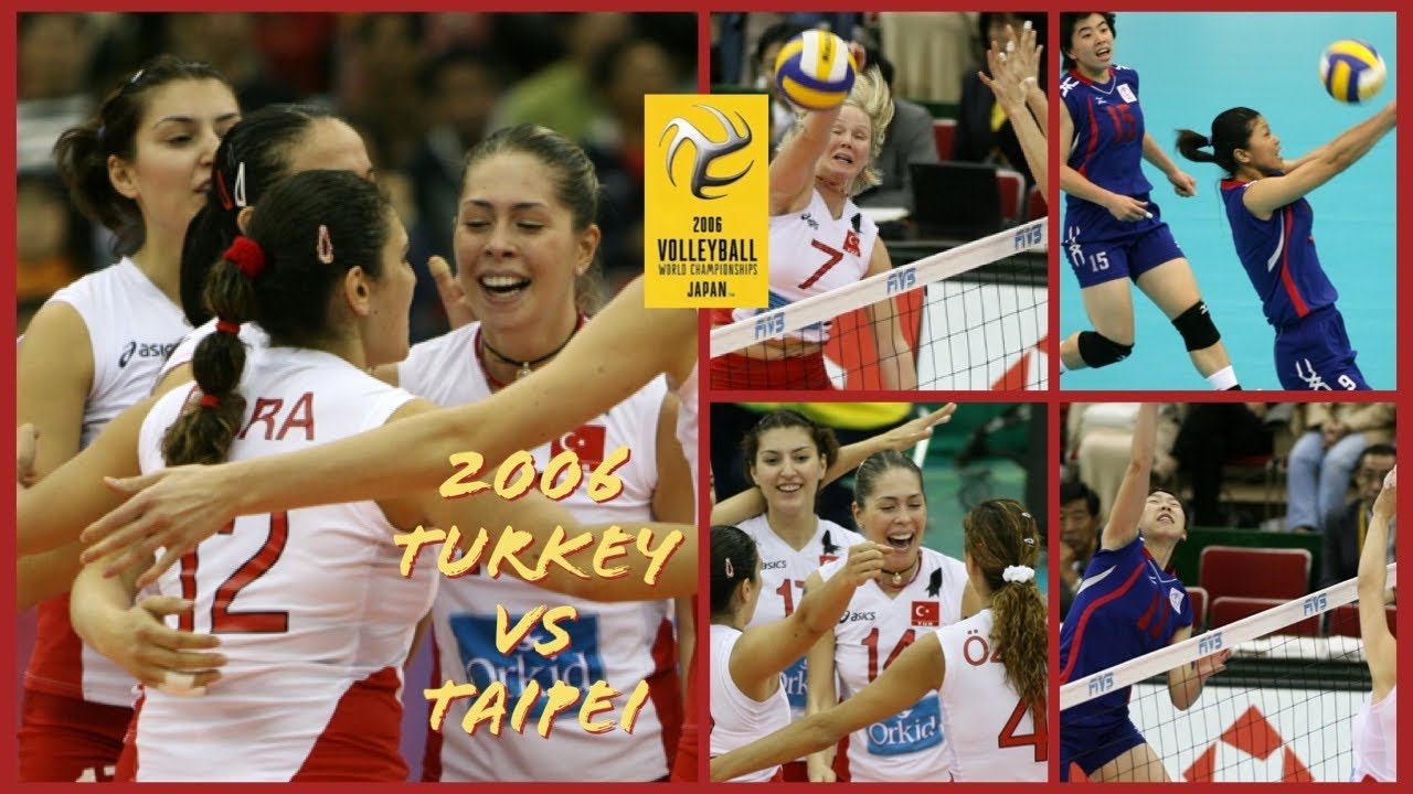 【HD】2006 🇹🇷 Turkey vs Chinese Taipei 🇼🇸 🏐 Women Volleyball 🏐 FIVB World Championship