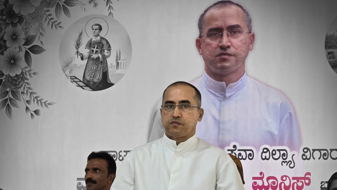 St. Lawrence Church Vijayadka Rev. Fr. Edwin santhosh monis Transfer to Christ King Church Venur